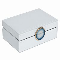 шкатулка для украшений белая 20x7,5x14 см в Иваново