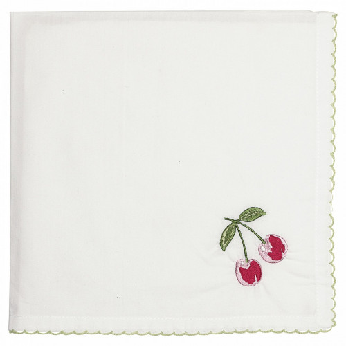 салфетка cherry red w/embroidery в Иваново