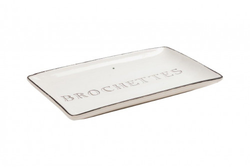 декоративное блюдо brochettes white в Иваново