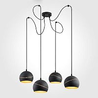 подвесная люстра tk lighting 2221 yoda black orbit в Иваново
