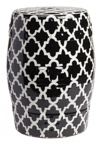 керамический столик-табурет istanbul stool black в Иваново