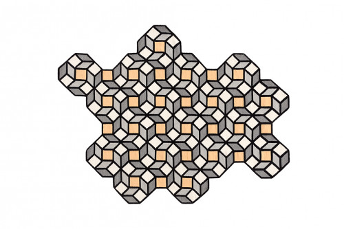 ковер parquet rhomb yellow 314x195 от gan в Иваново