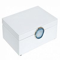 шкатулка для украшений белая 28x10x20 см в Иваново