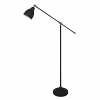 торшер arte lamp braccio a2054pn-1bk в Иваново