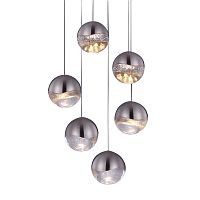 подвесной светильник globo 6u nickel от delight collection в Иваново