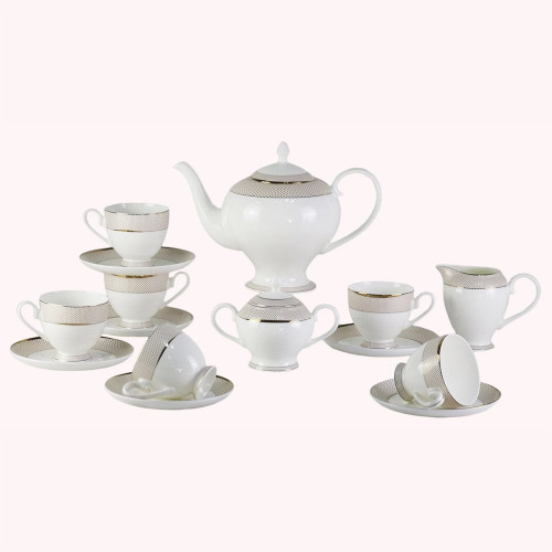 чайный сервиз bianko 17 pcs tea set в Иваново