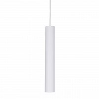 подвесной светодиодный светильник ideal lux ultrathin sp1 small round bianco в Иваново