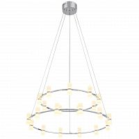 подвесная светодиодная люстра st luce cilindro sl799.103.21 белая в Иваново