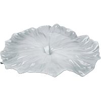 Блюдо a lotus leaf белое