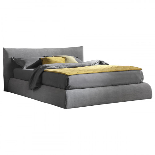 кровать двуспальная 180х200 серая pillow в Иваново