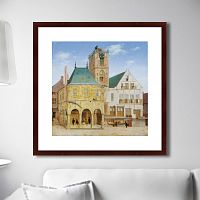 картина: the old town hall of amsterdam, 1657г. в Иваново