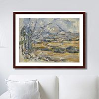 картина: montagne sainte-victoire, 1890г. в Иваново