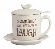 чайный набор sometimes you just have to laugh в Иваново