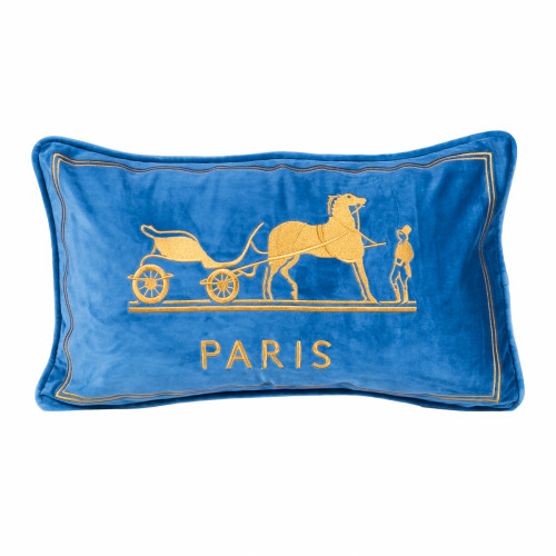 декоративная подушка old paris голубой в Иваново