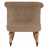 кресло amelie french country chair светло-коричневое в Иваново