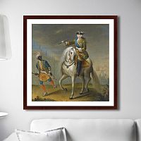 картина: empress elizaveta petrovna on horseback, 1745г. в Иваново