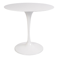 стол eero saarinen style tulip table top mdf d80 глянцевый белый в Иваново