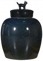 ваза настольная guard cat black small в Иваново