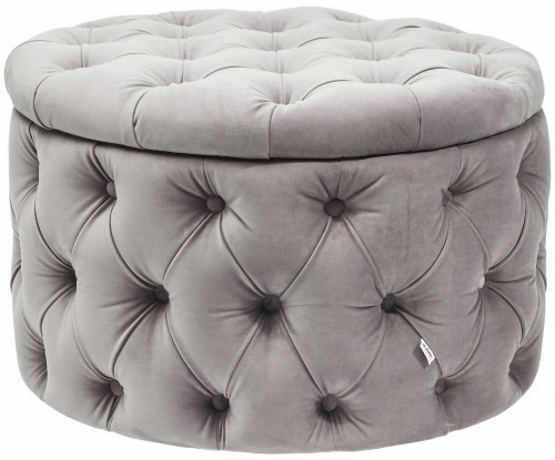 kare design пуф desire, коллекция "желание" 73*46*73, бархат, полиуретан, сосна, серый в Иваново