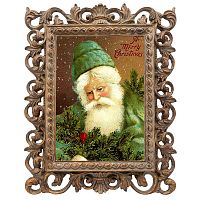 репродукция старинной рождественской гравюры a marry christmas в Иваново