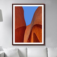 картина: perpective in red, architecture в Иваново