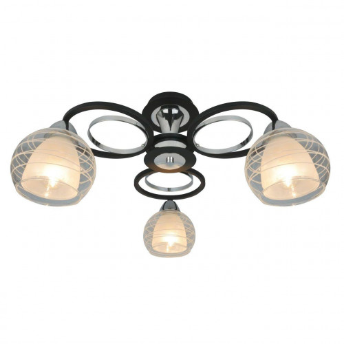 потолочная люстра arte lamp ginevra a1604pl-3bk в Иваново