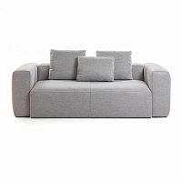 диван blok sofa 2 светло-серый от la forma (ex julia grup) в Иваново