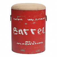 столик-табурет barrel red красный в Иваново