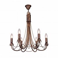 подвесная люстра toplight lucinda tl7350d-06br в Иваново