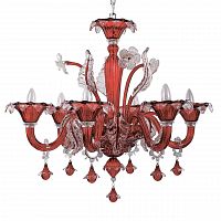 подвесная люстра ideal lux ca vendramin sp6 rosso в Иваново