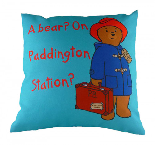 подушка с принтом paddington bear blue в Иваново
