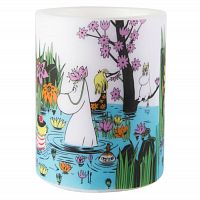 Свеча большая Moomin На пруду, 8 см
