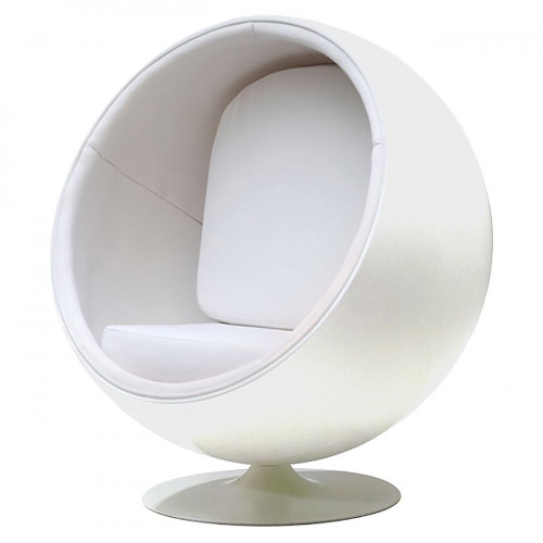 кресло eero ball chair белое в Иваново