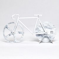 нож для пиццы из нержавеющей стали the fixie, белый мрамор в Иваново