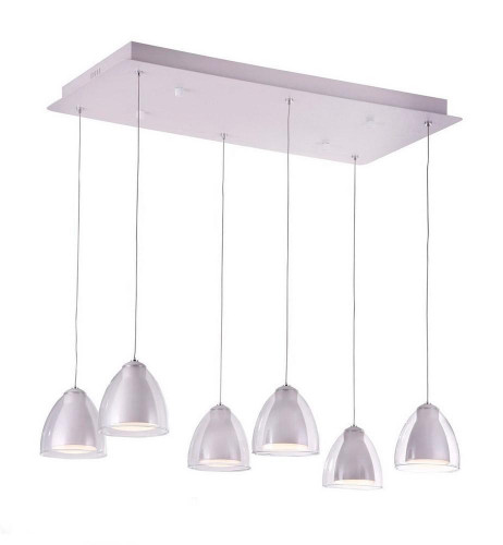 подвесная люстра idlamp mirella 394/6-ledwhite в Иваново