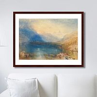 картина: the lake of zug, 1842г. в Иваново