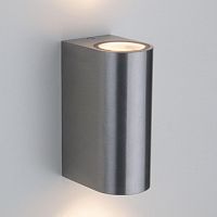 уличный настенный светильник elektrostandard 1703 techno pillar хром 4690389117145 в Иваново