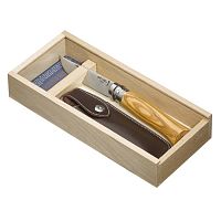 нож stainless steel с ручкой из оливы 8,5 см в Иваново