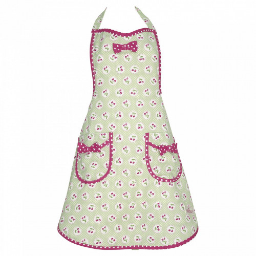 фартук cherry berry p.green w/bow в Иваново