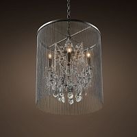 люстра vaille от delight collection никель в Иваново