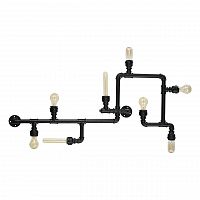 потолочная люстра ideal lux plumber pl8 nero в Иваново