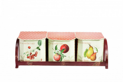 набор емкостей для хранения на подставке fruits в Иваново